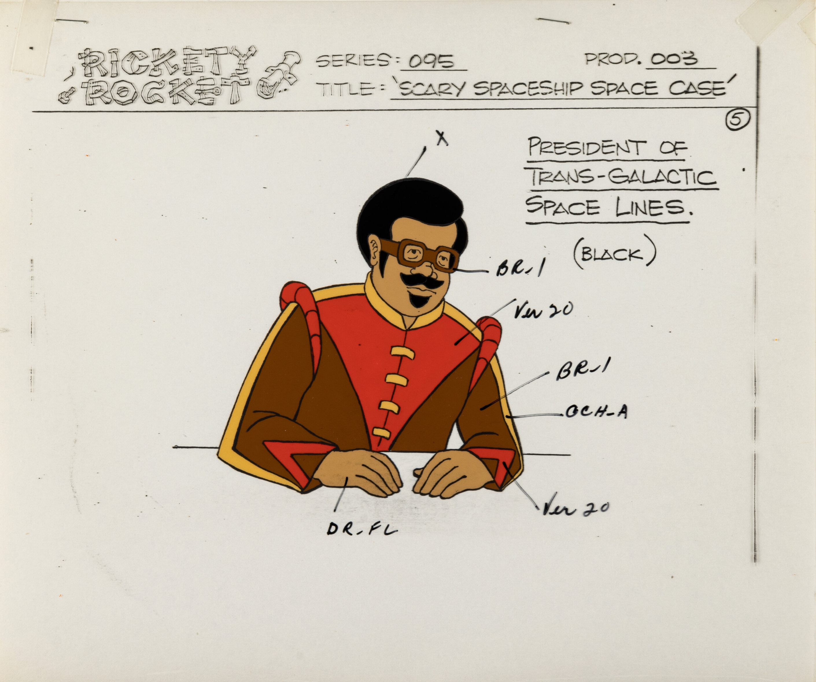 The Plastic Man Comedy/Adventure Show "Rickety Rocket"